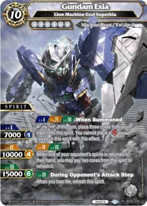 Battle Spirits Saga - BSS02 - Gundam Exia - Lion Machine God Superbia ​Near Mint - Picture 1 of 1