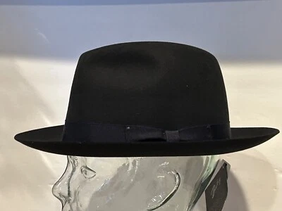 $420 Bailey of Hollywood Fedora 100% fieltro de piel 7 1/8 57 cm Draper III Trilby Foto 1 de 4