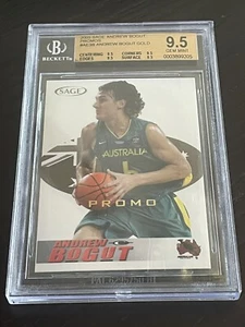 2005 Sage PROMO #AE3B Andrew Bogut Team Australia - Beckett 9.5 Gem Mint - Picture 1 of 3