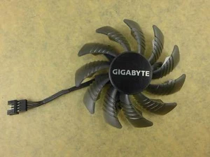 1 pcs PLD08010S12HH Fan 0.35A 75mm For Gigabyte GTX960/970/980 Graphics Card - Afbeelding 1 van 3