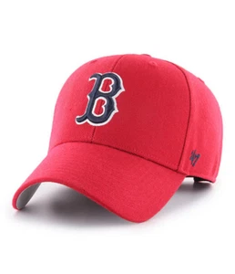 Boston Red Sox '47 Brand Red MVP Adjustable Hat - Picture 1 of 2