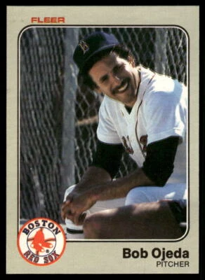 1983 Fleer #190 Bob Ojeda - Image 1 of 2