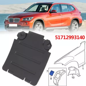 For BMW X1 E84 Front Fender Liner Access Panel Headlight Bulb Replacement Cover - Picture 1 of 8