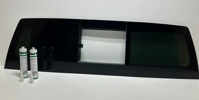 Fits: 2009-2024 Dodge Ram 1500 Rear Manual Slider Glass Window Flush Fit NonHeat - Image 1 of 4