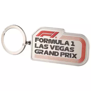 2024 FORMULA 1 LAS VEGAS GRAND PRIX LOGO KEYCHAIN F1 - Picture 1 of 1