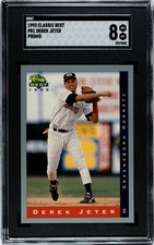 1993 Classic Best Derek Jeter #PR1 PROMO SGC 8 NM-MT HOF ROOKIE RC