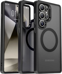 Funda magnética TPU Mag Safe para Samsung Galaxy S24 Ultra S23 FE S22 S21 S20 - Imagen 1 de 33