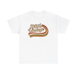 1980s Edition T-Shirt | Retro Vintage Graphic Tee | Nostalgic 80s Style Shirt - Picture 1 of 6