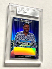 2021 Leaf Pop Century ANTHONY ANDERSON Pre Production Proof Prismatic Blue 1/1