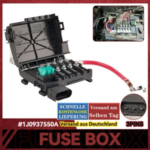 Para VW Jetta Golf Mk4 Bora 1999-2004 caja de fusibles terminal de batería #1J0937550A - Imagen 1 de 7