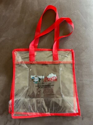 Bolsa transparente de estadio Final Four 2022 para hombre - NUEVA - Kansas Jayhawks UNC Tar Heels Foto 1 de 2