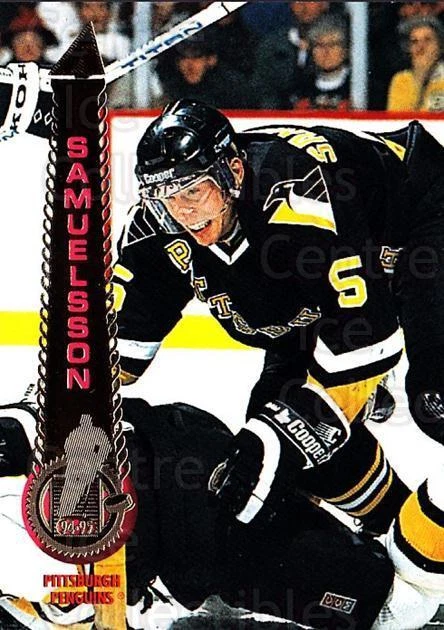 1994-95 Pinnacle #46 Ulf Samuelsson - Image 1 of 1