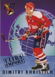1992-93 Fleer Ultra Ultra Imports #7 - Dimitri Khristich - Picture 1 of 2