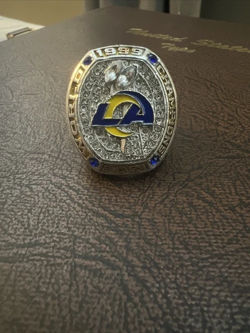 2021 LA RAMS Super Bowl Ring (9 Stafford) BEAUTIFUL, Bright, And Heavy!! Cover