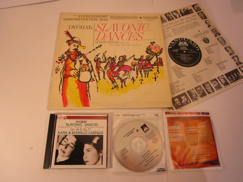 Dvorak LOT : Symphony No. 9, Slavonic Dances - Music CD -Teldec Classics +LP TC6 - Image 1 of 1