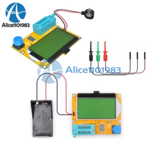 M328 LCR-T4 LCD Transistor Tester Triode Capacitance ESR Meter MOS PNP NPN Kit - Picture 1 of 52