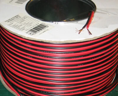 MCR COMMUNICATIONS 2.5 amp dc power cable sold per 2 meter 12 volts at 2.5 amp ham or cb radio