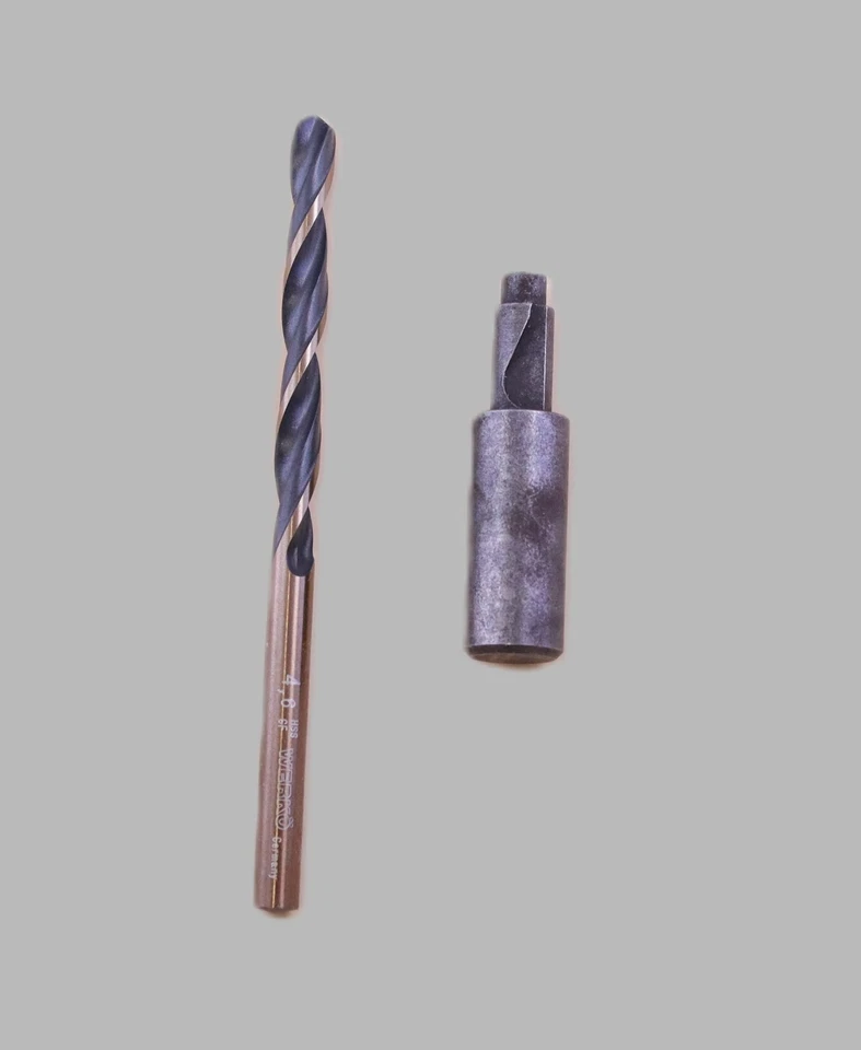 MARKENLOS Senker und Bohrer für Corby-Nieten 1/4" (6,35 mm)