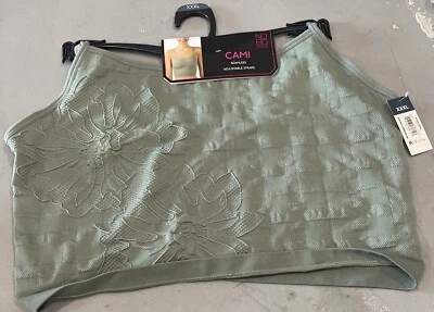 Bralette Floral No Boundaries Juniors Verde Sin Forro Talla XXXL-NUEVO Foto 1 de 2