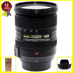 Obiettivo Nikon AF-S zoom Nikkor 18/200mm f3,5-5,6 G ED VR per reflex digitali - Imagen 1 de 6
