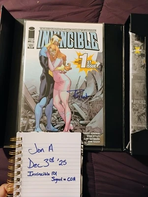 Invincible 101 First Edition NM Signed by Ryan Ottley with COA Image Comics - Image 1 of 4