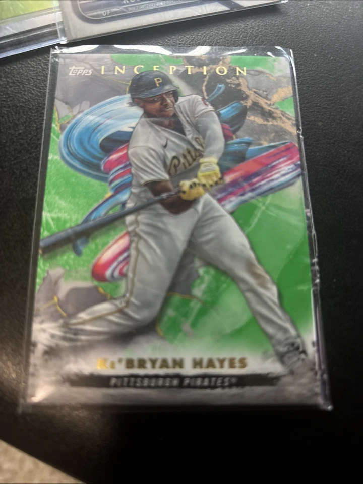 2023 Topps Inception Ke'BRYAN HAYES GREEN PARALLEL #100 PIRATES - Image 1 of 1