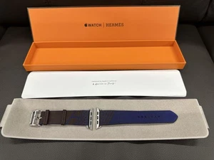 Hermes Apple Watch Band Simple Tour 45mm MPL03FE/A Excellent Condition - Afbeelding 1 van 6