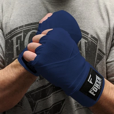Forza Sports 120" Mexican Style Boxing and MMA Handwraps  - Navy - Image 1 of 3