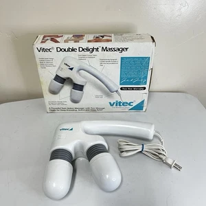 Vtg Vitec Double Delight Massager Double Action 46455 - Picture 1 of 11