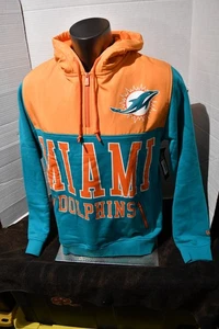 New Era NFL Miami Dolphins Hoody Sweatshirt Hoodie Men Large New with Tag - Picture 1 of 14