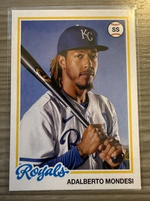 2022 Topps Archives - 1978 Topps Design Adalberto Mondesi #199 - Image 1 of 2