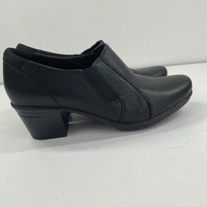 Collection by Clarks Loafer Damen 8,5 M schwarz Emslie Chelsea Leder - Bild 1 von 10
