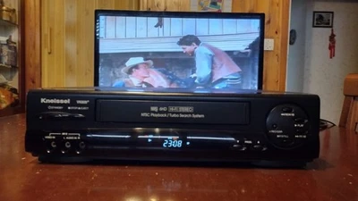 LG KNEISSEL VIDEOREGISTRATORE VHS 6 TESTINE STEREO REVISIONATO CON TELECOMANDO - Image 1 of 4