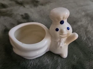 Vintage 1997 Pillsbury Doughboy Poppin' Fresh Ceramic Sponge Holder - Picture 1 of 4