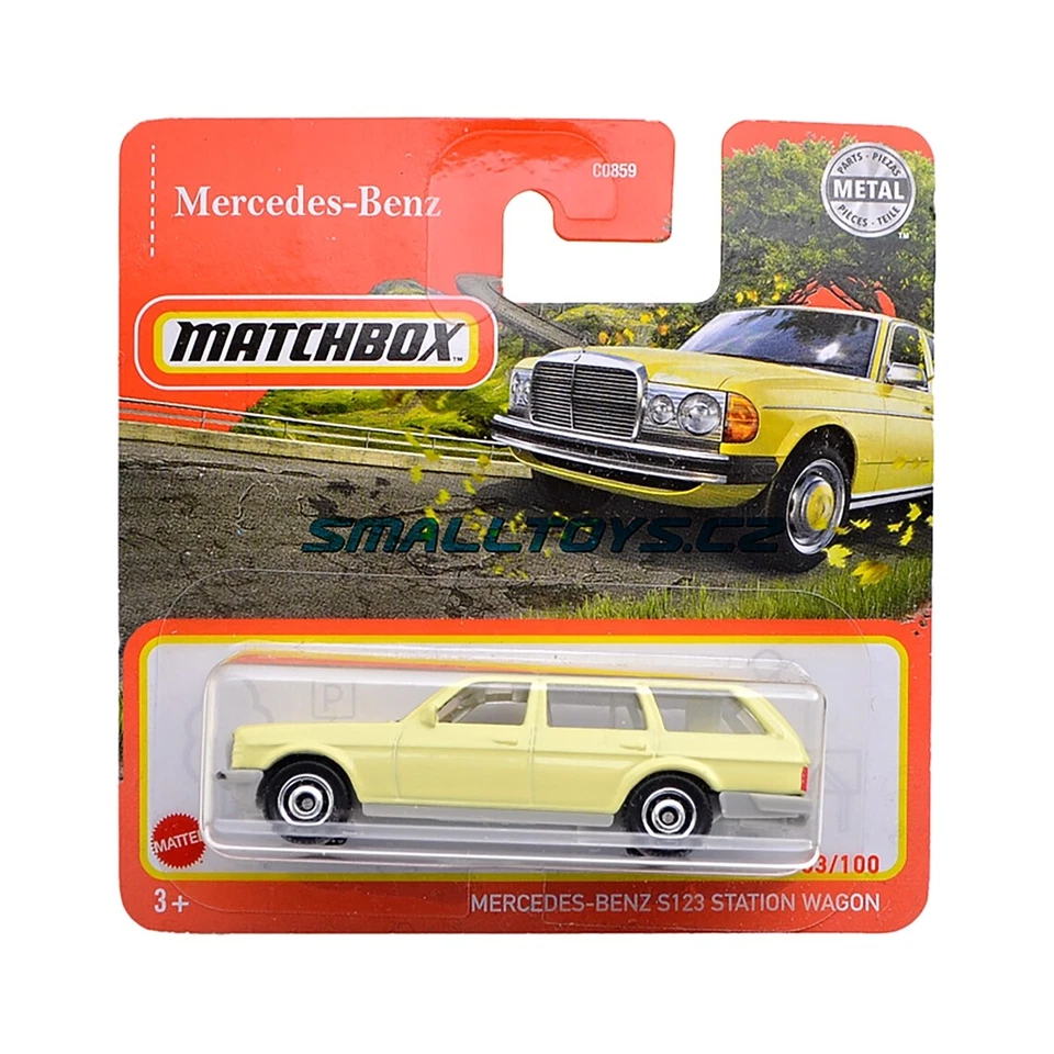 MATCHBOX-MODELLO AUTO MERCEDES-BENZ S123 STATION-WAGON SCALA 1:64 Nr.53/100  - Immagine 1 di 1