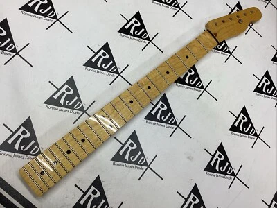 Warmoth Tele Vintage Moderno Guitarra Eléctrica Cuello Birdseye Arce Brillo Barco Foto 1 de 4