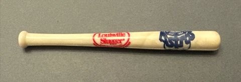 Houston Astros Louisville Slugger 4.75" Mini Plastic Bat Cover