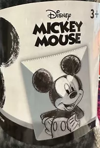 DISNEY Authentic Mickey Mouse Warm Plush Fleece Throw Brand New - Picture 1 of 1