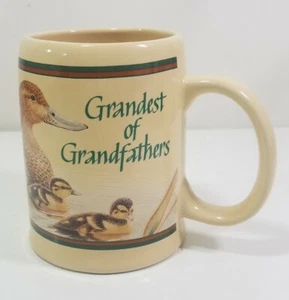 Vintage Current Inc. Duck Coffee Mug Grandest Of Grandfathers Made in THAILAND  - Picture 1 of 8
