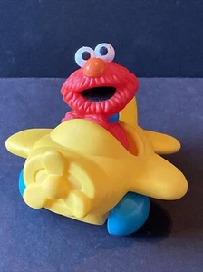 VTG TYCO Preschool Henson Productions Elmo In Yellow Plane Sesame Street Soft - Picture 1 of 9