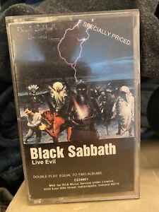 Black Sabbath *Live Evil *taśma kasetowa *VG++/W BARDZO DOBRYM STANIE *1983 *Warner Bros *23742-4