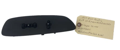 2015-2018 GMC ACADIA ADJUSTMENT SWITCH BEZEL COVER TRIM 13593225 OEM & SANA - Image 1 of 3