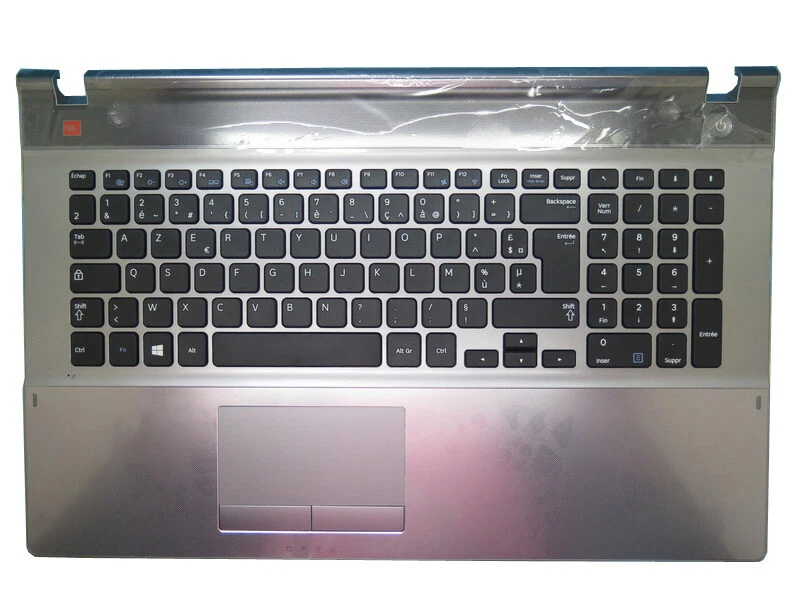 Tastatur Handauflage für Samsung NP550P7C 550P7C France FR Upper Case Touchpad Neu - Bild 1 von 1