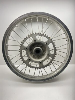 2005 05 YAMAHA YZ250F YZ 250F REAR  WHEEL RIM TIRE HUB SPOKES  19X1.85 - Image 1 of 4
