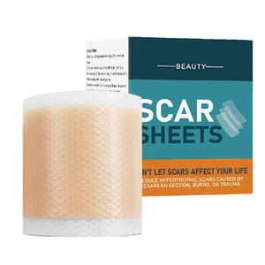 Scar Tape for Surgical Scars Waterproof Silicone Scar Sheet Scar Tape Roll - Picture 1 of 12