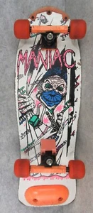 Vintage 1980s Flitz Pacer Maniac Doctor Snakes Old School Retro Skateboard - Picture 1 of 19