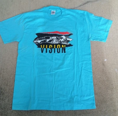 Vision Street Wear Gator Natación Monopatín Camisa Grande Nos Zapatos de Cubierta Foto 1 de 4