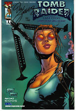 Tomb Raider: The Series #11 NM+ DF Wizard Blue Foil LTD #99/499 Copies Top Cow 