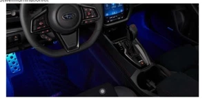 2022-2024 Subaru WRX Interior Footwell Illumination Kit H461SVC000 Genuine Oem - Picture 1 of 1