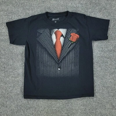 The Mob Museum 女式小号黑色拉斯维加斯图案 T 恤短袖上衣 — 第 1/4 张图片